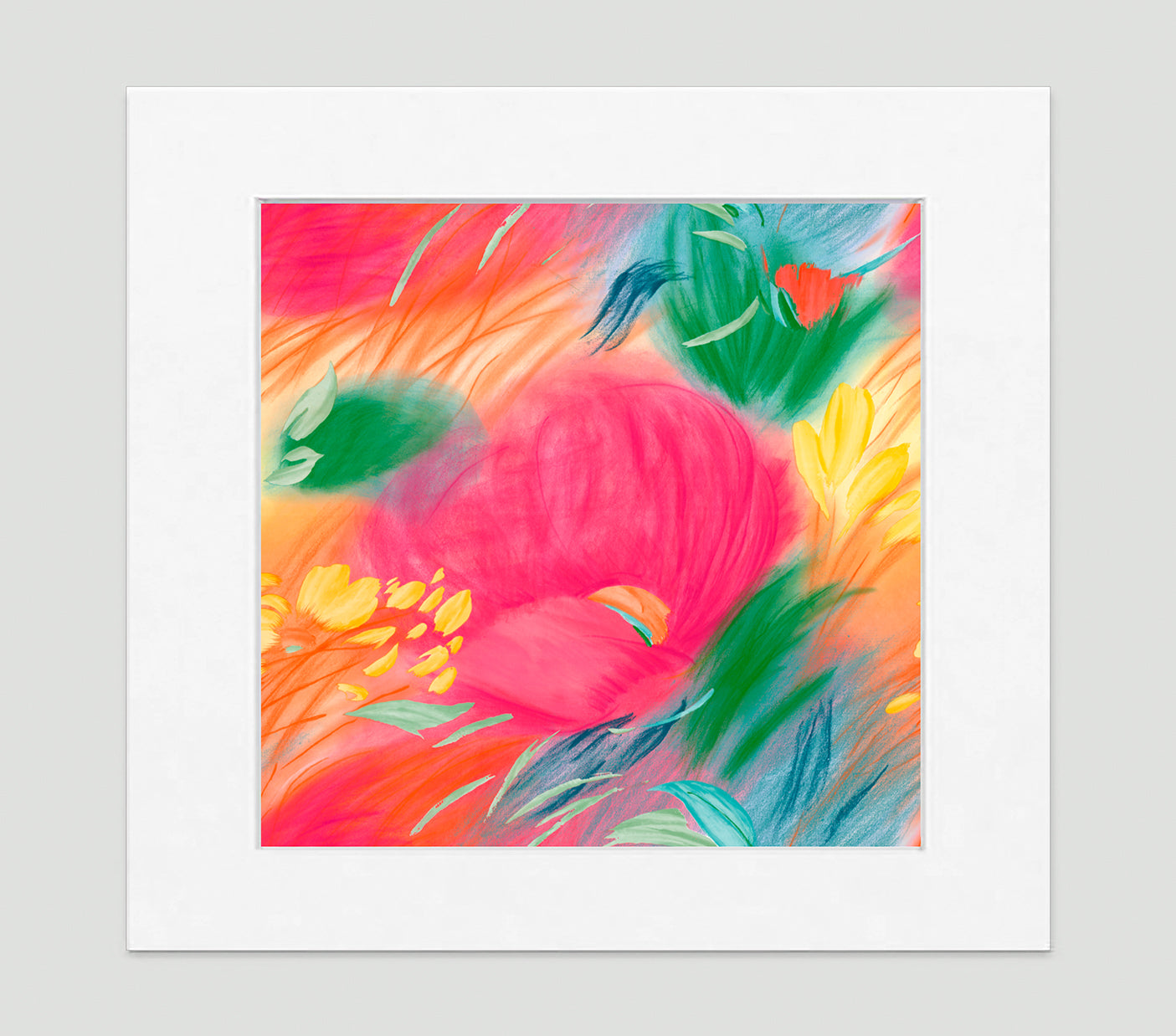 Papaver Art Print - Impressionist Art Wall Decor Collection-Di Lewis