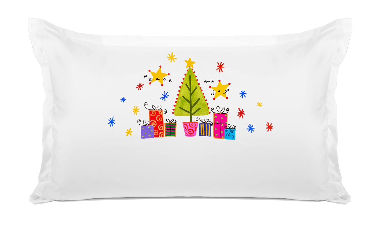 Christmas Tree Joy - Kids Personalized Pillowcase Collection