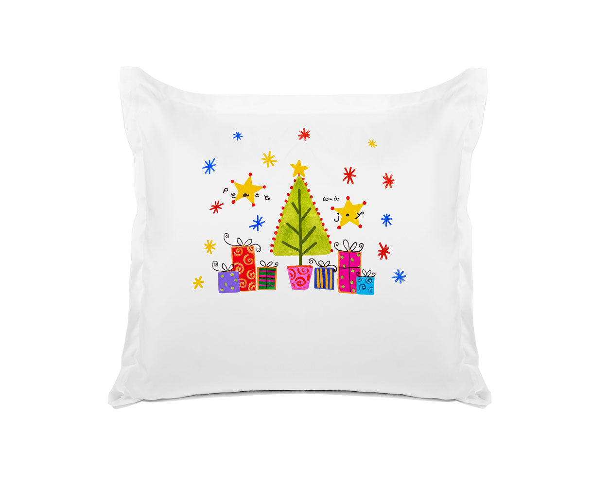 Christmas Tree Joy - Kids Personalized Pillowcase Collection