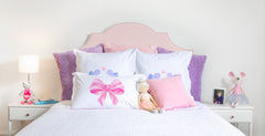 Pink Bow - Personalized Kids Pillowcase Collection