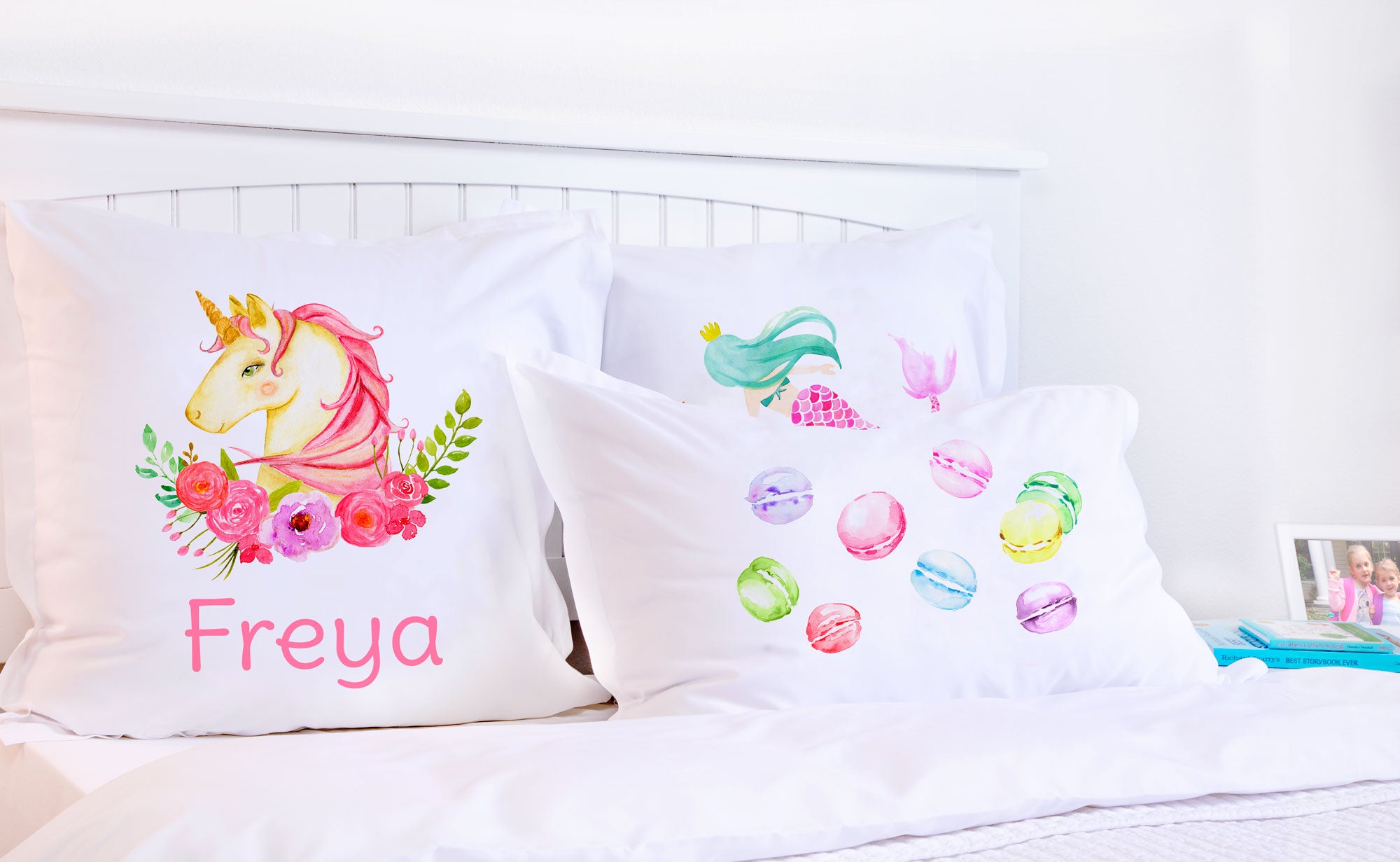 Pink Unicorn - Personalized Kids Pillowcase Collection