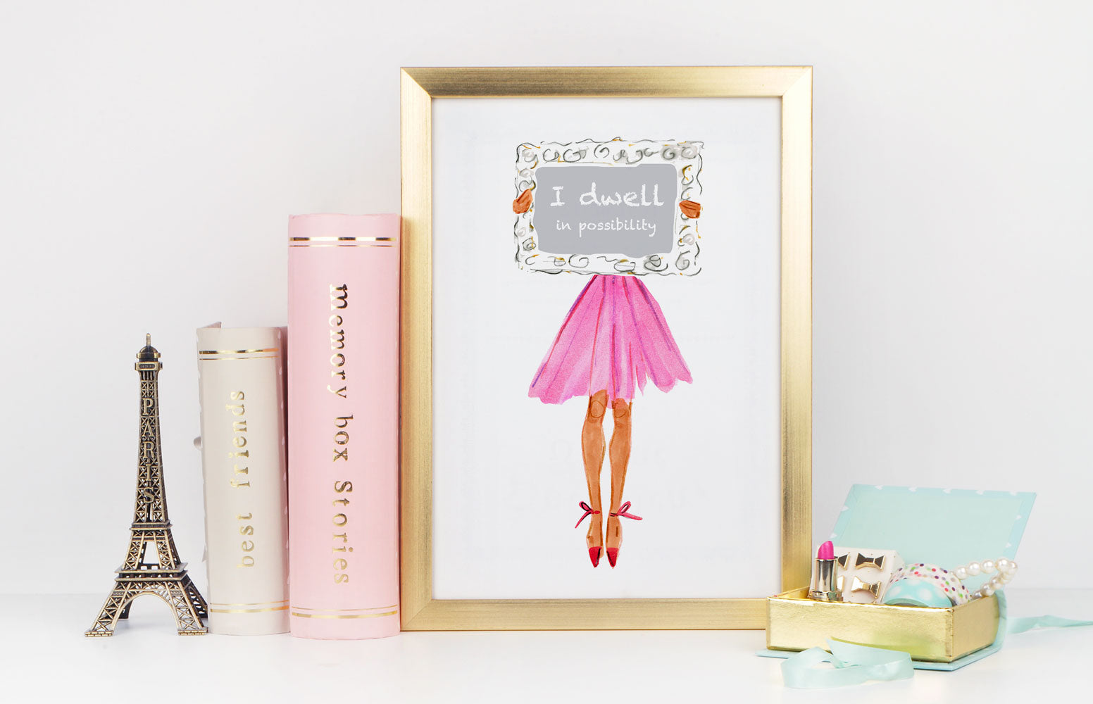 Possibility Art Print - Fashion Illustration Wall Art Collection-Di Lewis