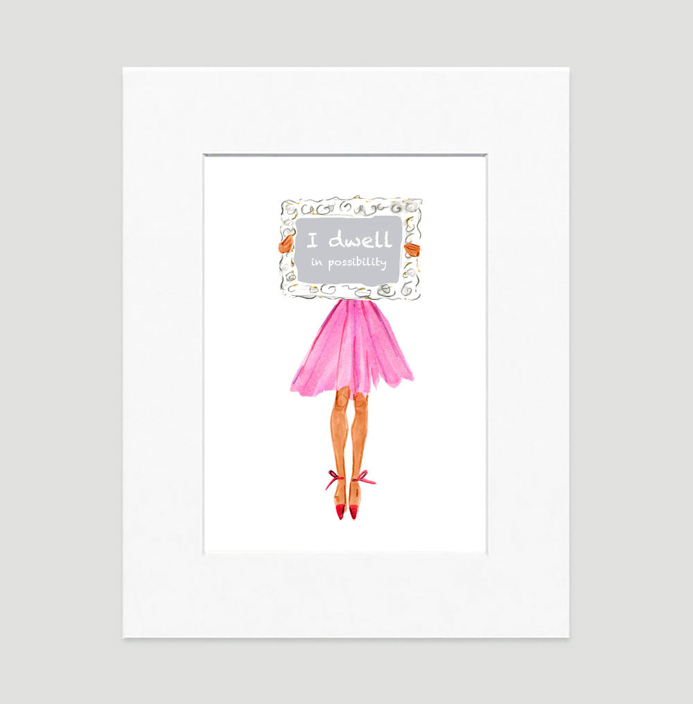 Possibility Art Print - Fashion Illustration Wall Art Collection-Di Lewis