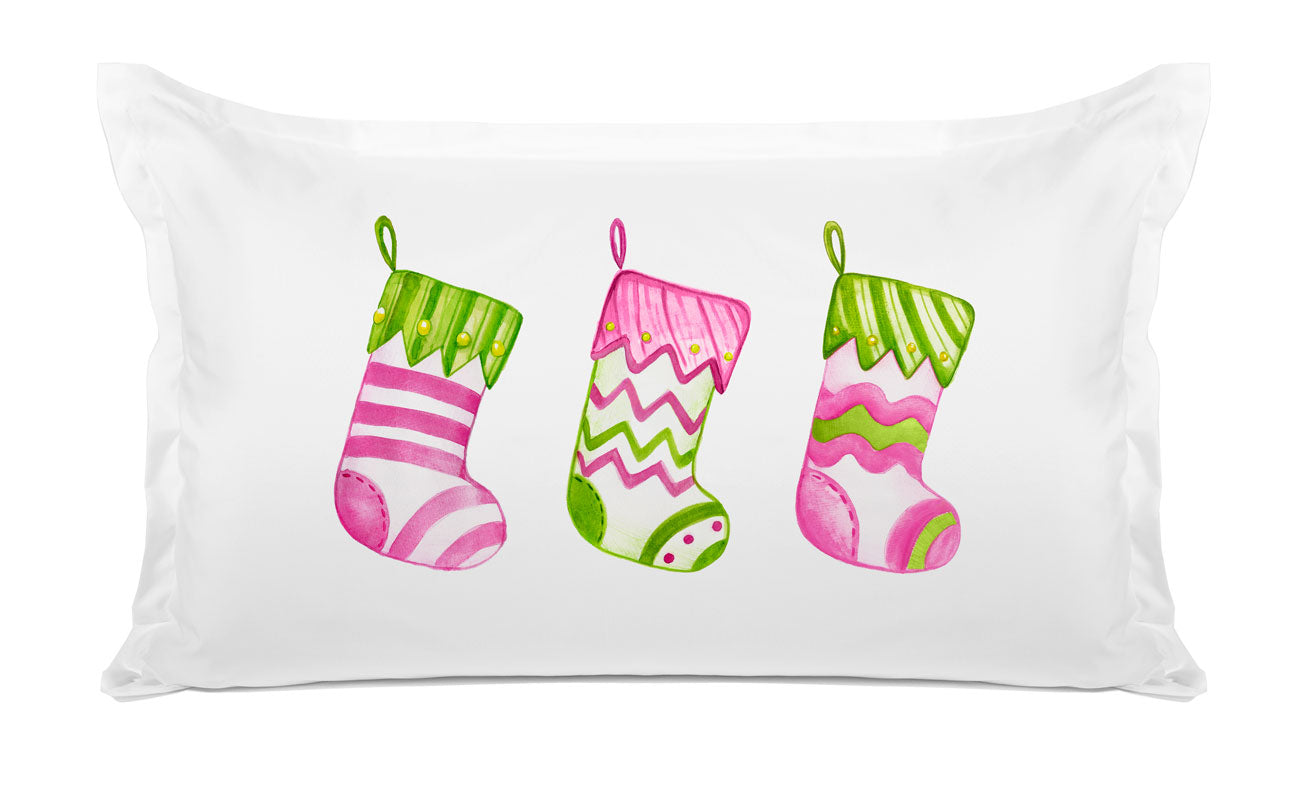 Christmas Stocking - Kids Personalized Pillowcase Collection