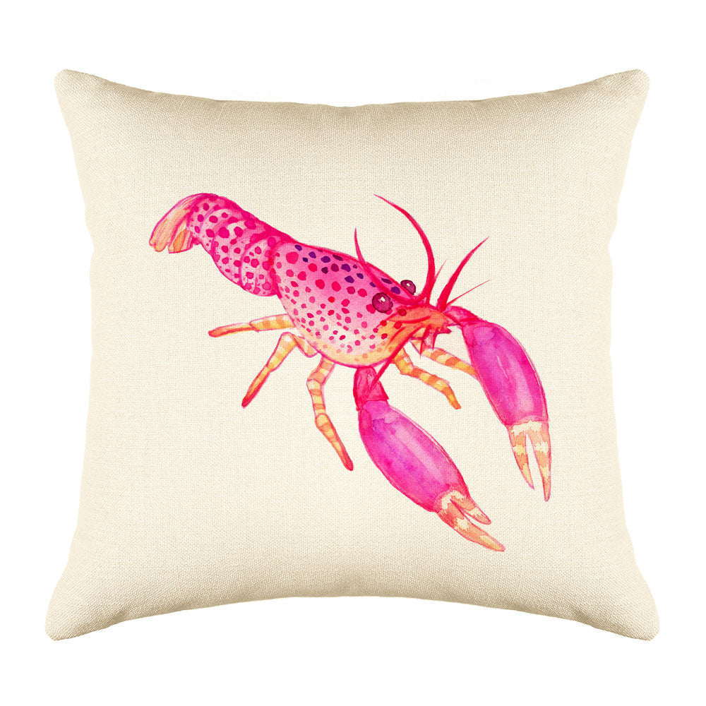 Reef Lobster Throw Pillow Cover - Coastal Designs Throw Pillow Cover Collection Reef Lobster Throw Pillow Cover - Coastal Designs Throw Pillow Cover Collection-Di Lewis