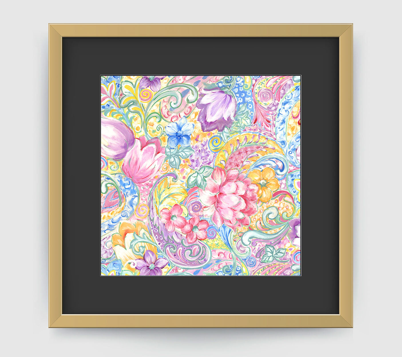 Romance Art Print - Floral Art Wall Decor Collection-Di Lewis