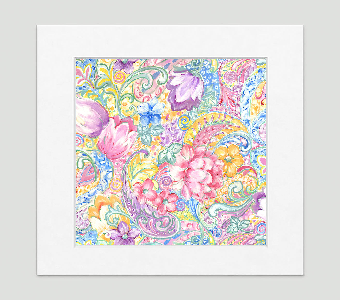 Romance Art Print - Floral Art Wall Decor Collection-Di Lewis