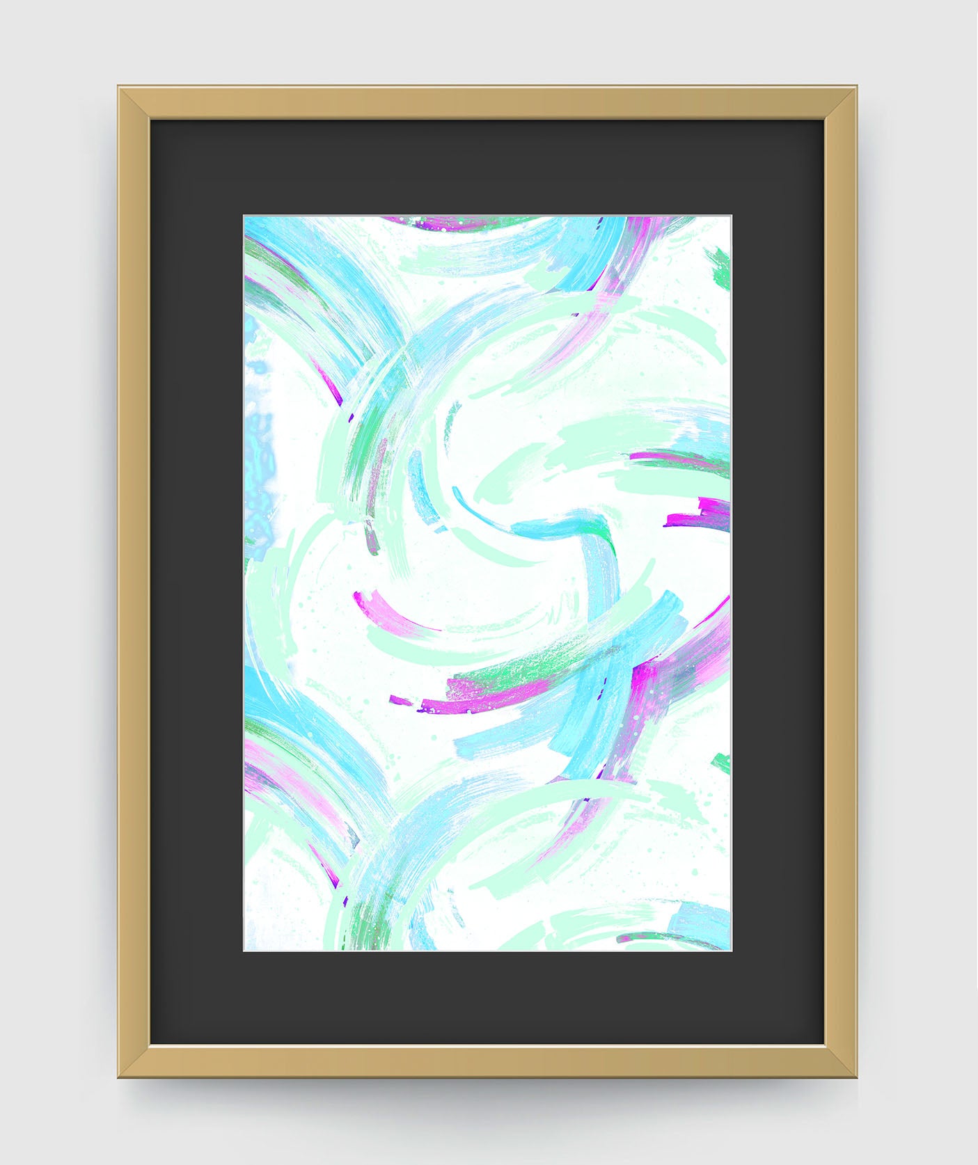 Sakura Art Print - Abstract Art Wall Decor Collection-Di Lewis