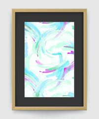 Sakura Art Print - Abstract Art Wall Decor Collection-Di Lewis