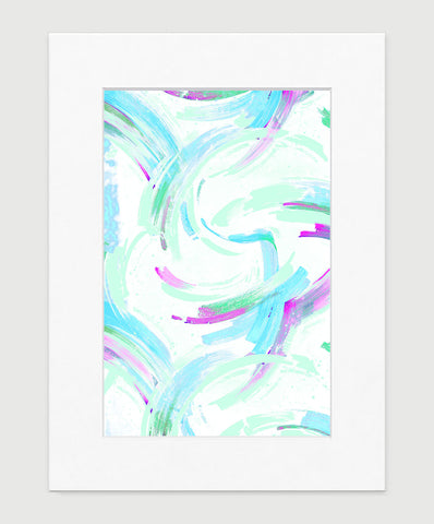 Sakura Art Print - Abstract Art Wall Decor Collection-Di Lewis