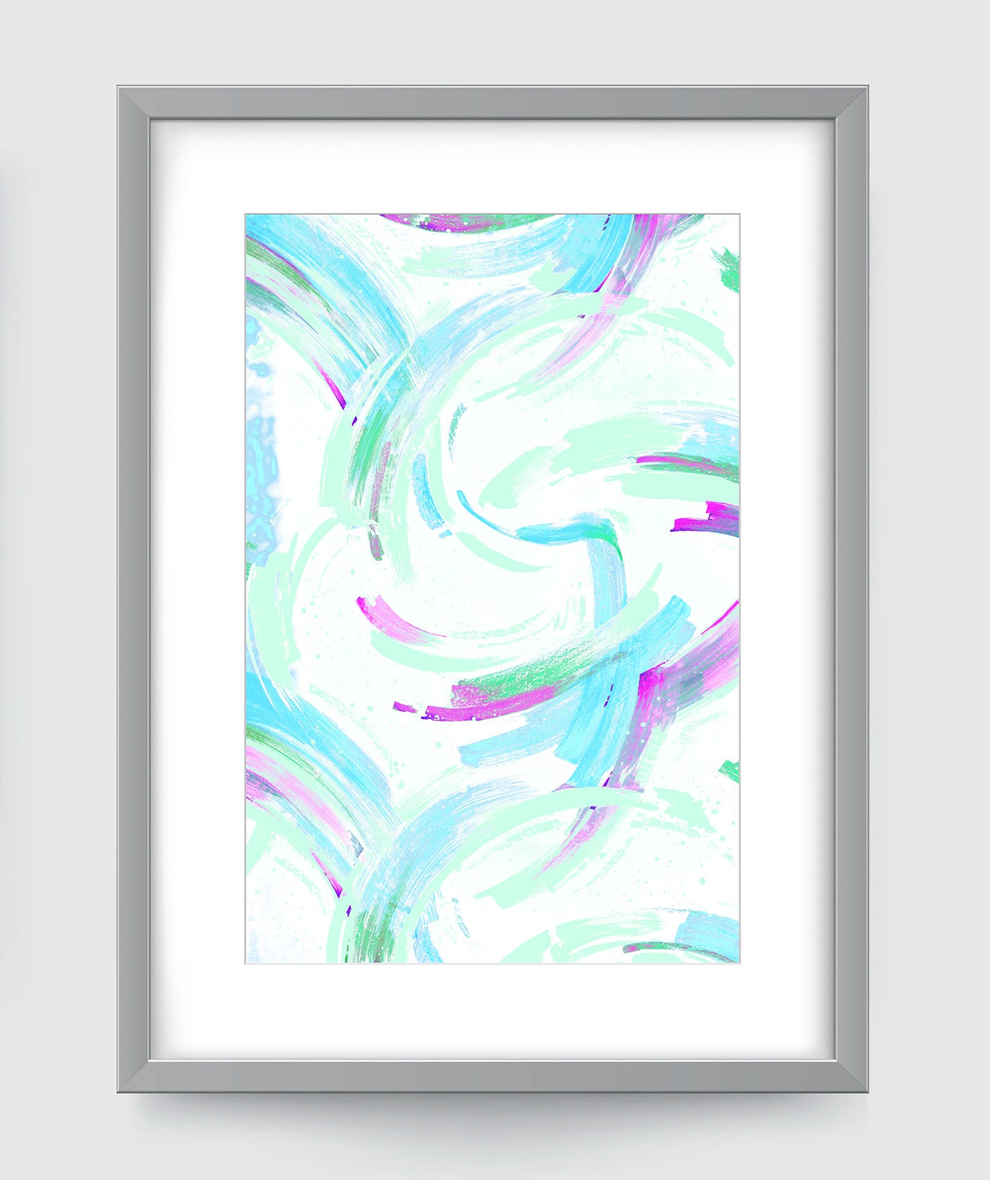 Sakura Art Print - Abstract Art Wall Decor Collection-Di Lewis