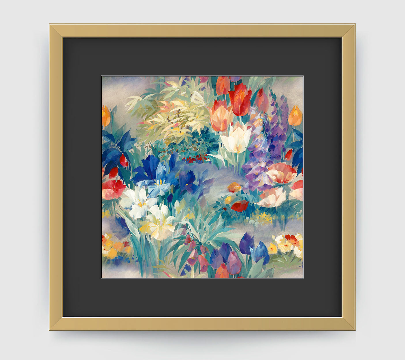 Secret Garden Art Print - Impressionist Art Wall Decor Collection-Di Lewis