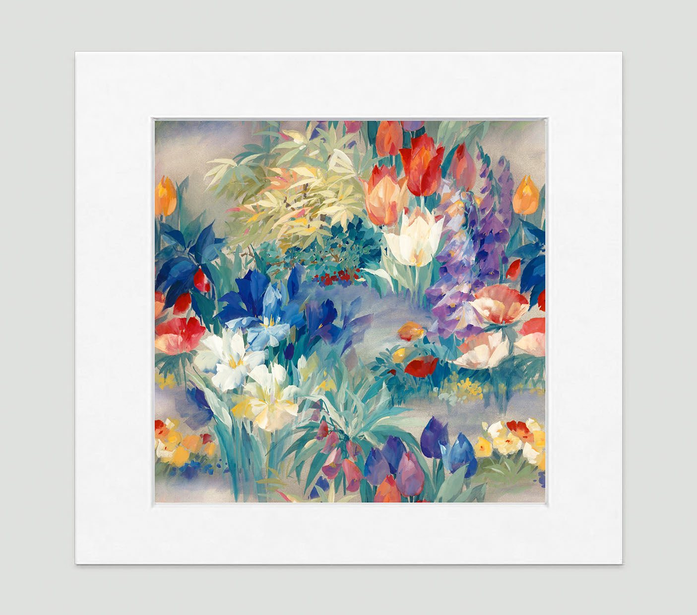 Secret Garden Art Print - Impressionist Art Wall Decor Collection-Di Lewis