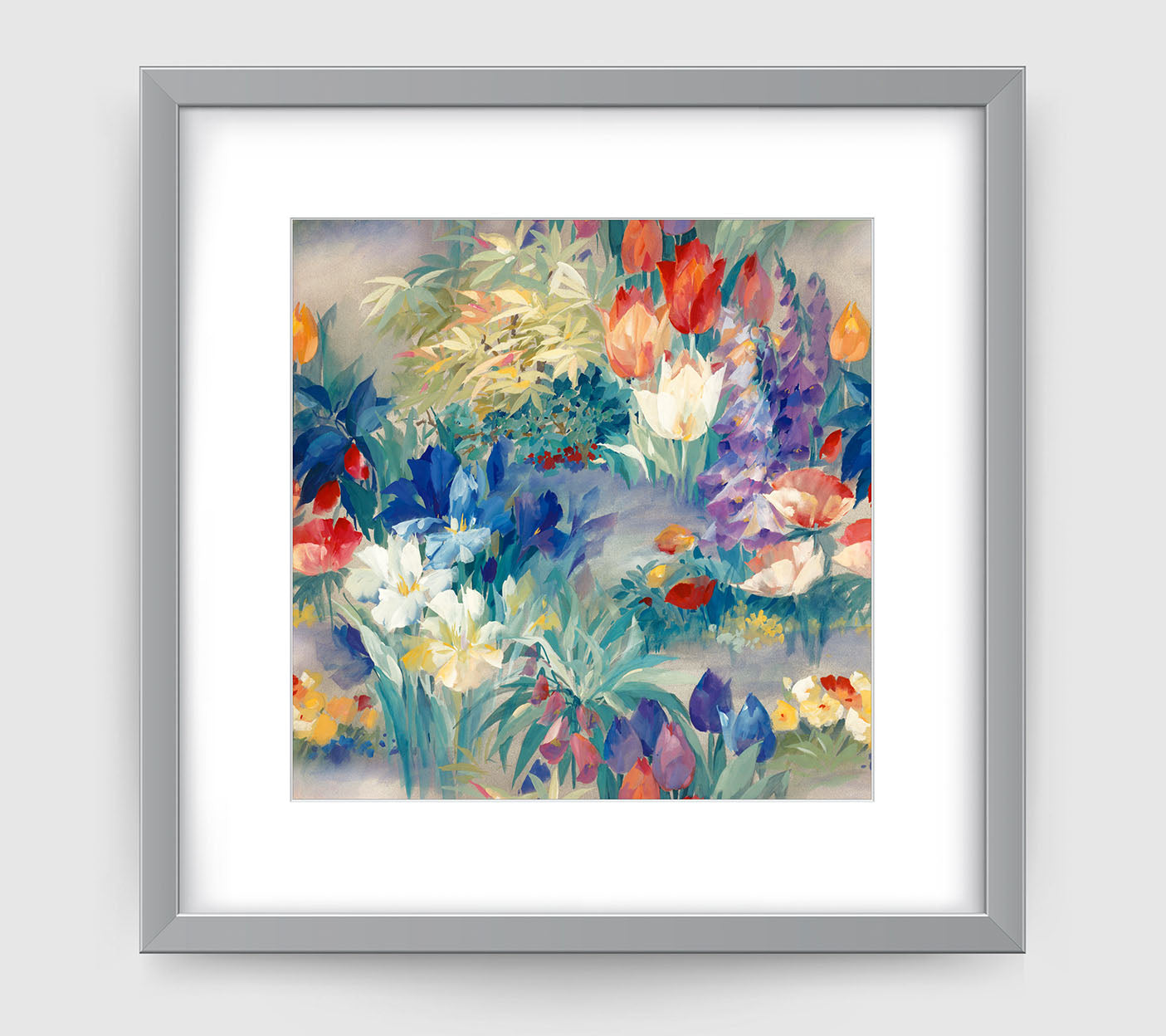 Secret Garden Art Print - Impressionist Art Wall Decor Collection-Di Lewis