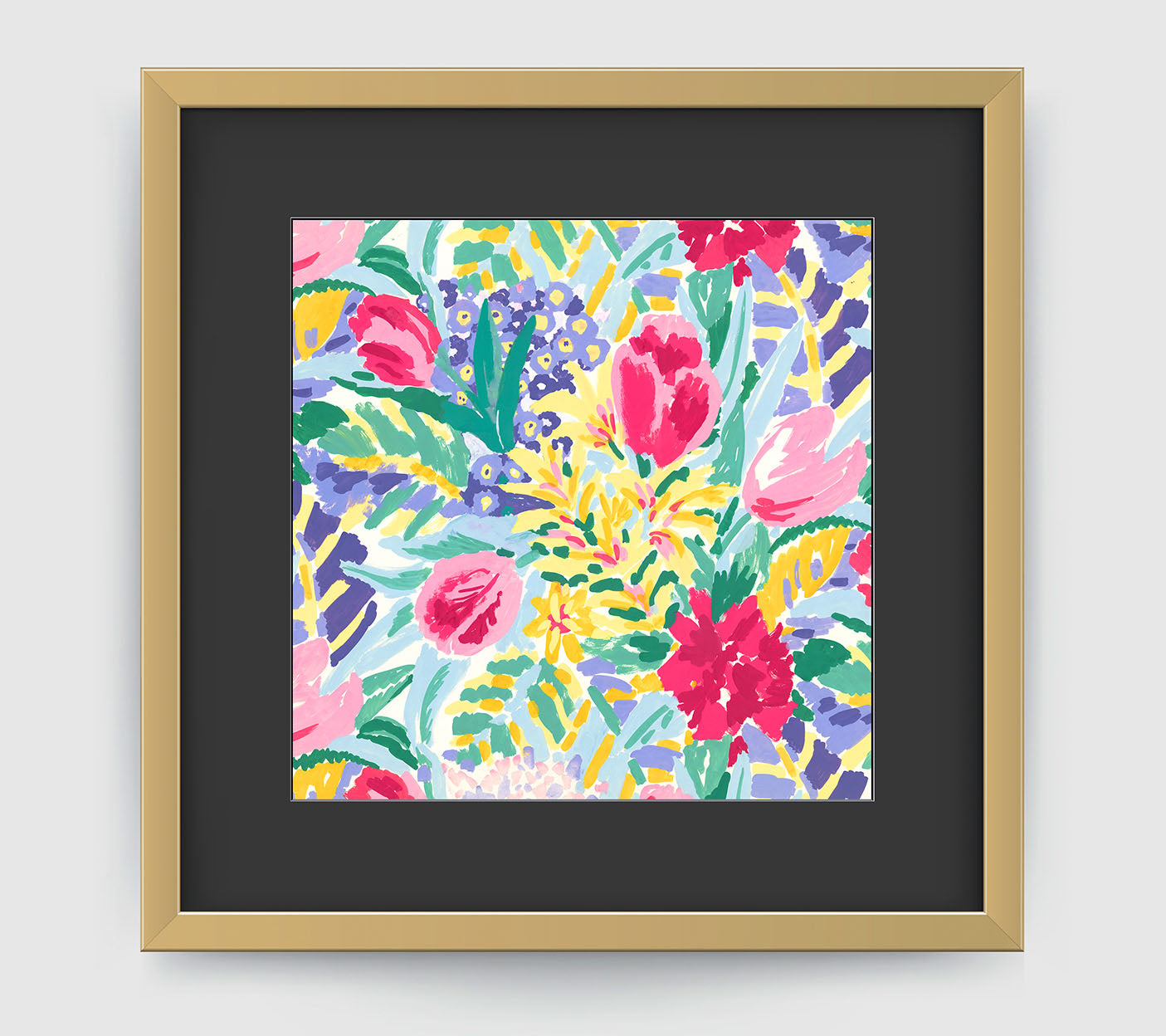 Shangri-La Art Print - Floral Art Wall Decor Collection-Di Lewis