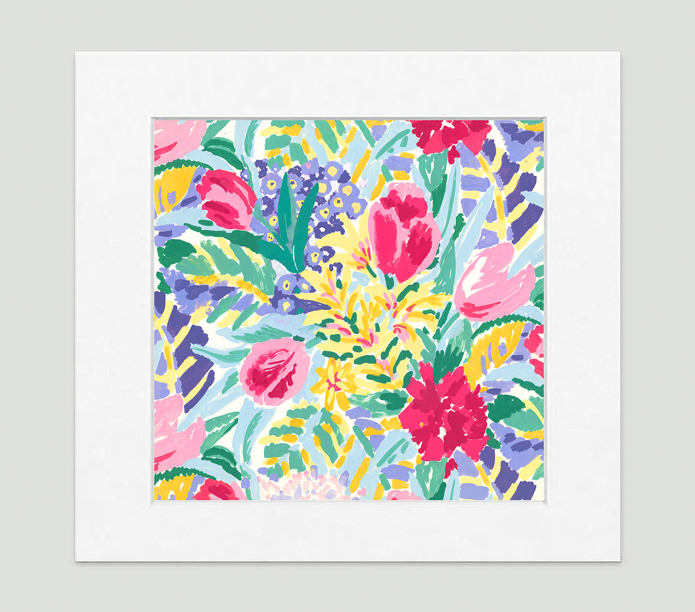 Shangri-La Art Print - Floral Art Wall Decor Collection-Di Lewis