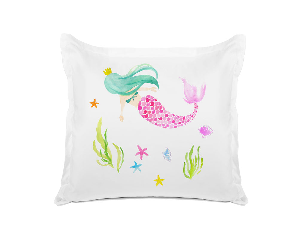 Colorful Mermaid - Personalized Kids Pillowcase Collection