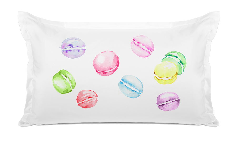 Pastel Macarons - Personalized Kids Pillowcase Collection