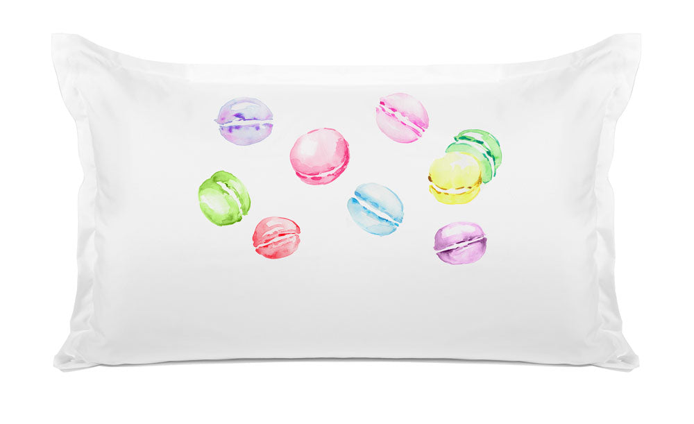 Pastel Macarons - Personalized Kids Pillowcase Collection