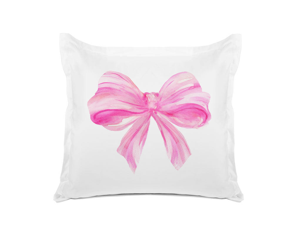 Pink Bow - Personalized Kids Pillowcase Collection