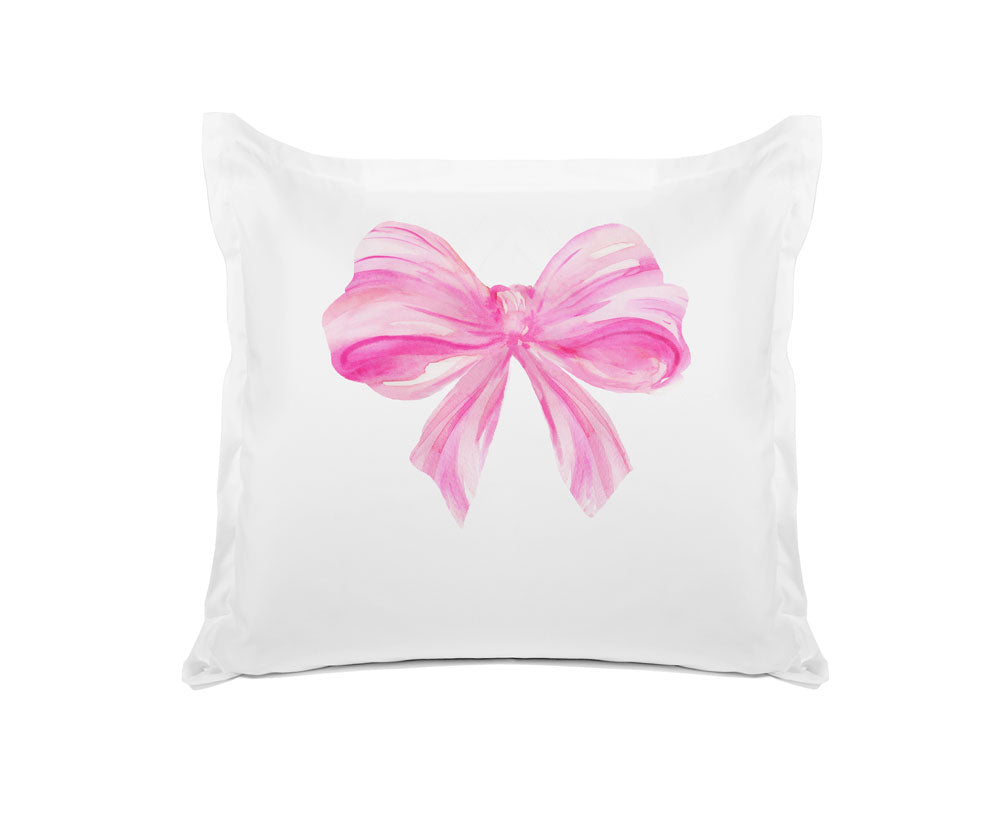 Pink Bow - Personalized Kids Pillowcase Collection