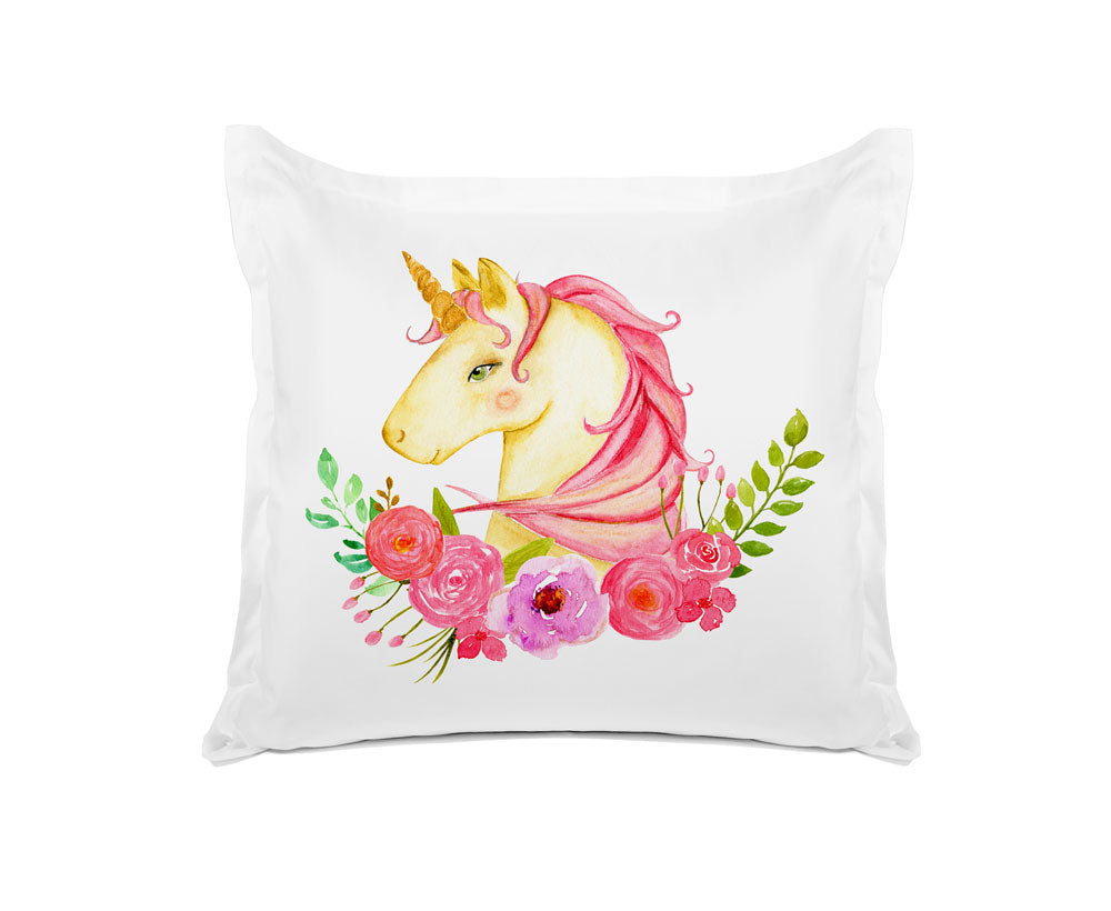 Pink Unicorn - Personalized Kids Pillowcase Collection
