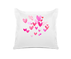 Small Pink Hearts - Personalized Kids Pillowcase Collection