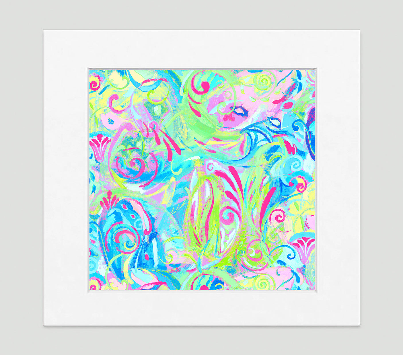 Spiro Art Print - Abstract Art Wall Decor Collection-Di Lewis