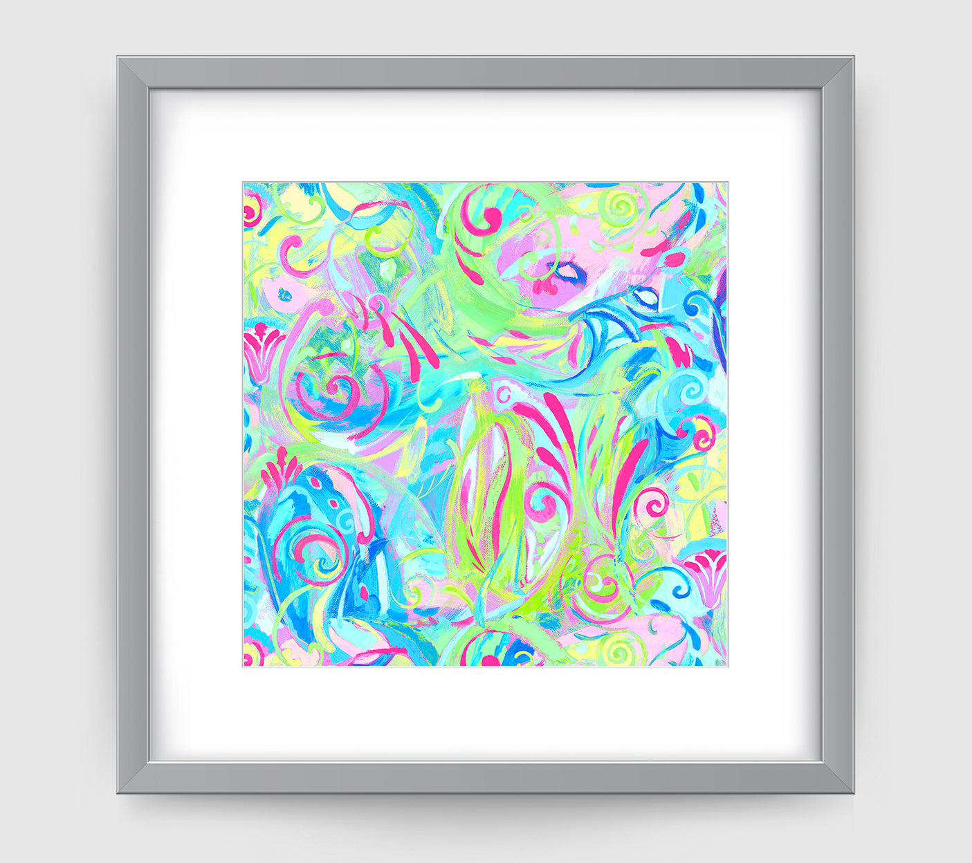 Spiro Art Print - Abstract Art Wall Decor Collection-Di Lewis