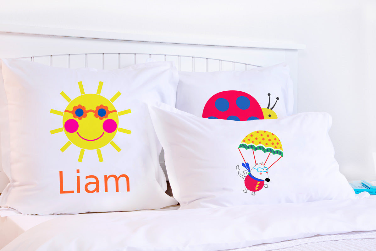 Happy Sunshine - Personalized Kids Pillowcase Collection