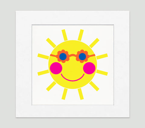 Sunny Art Print - Kids Wall Art Collection-Di Lewis