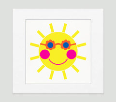 Sunny Art Print - Kids Wall Art Collection-Di Lewis