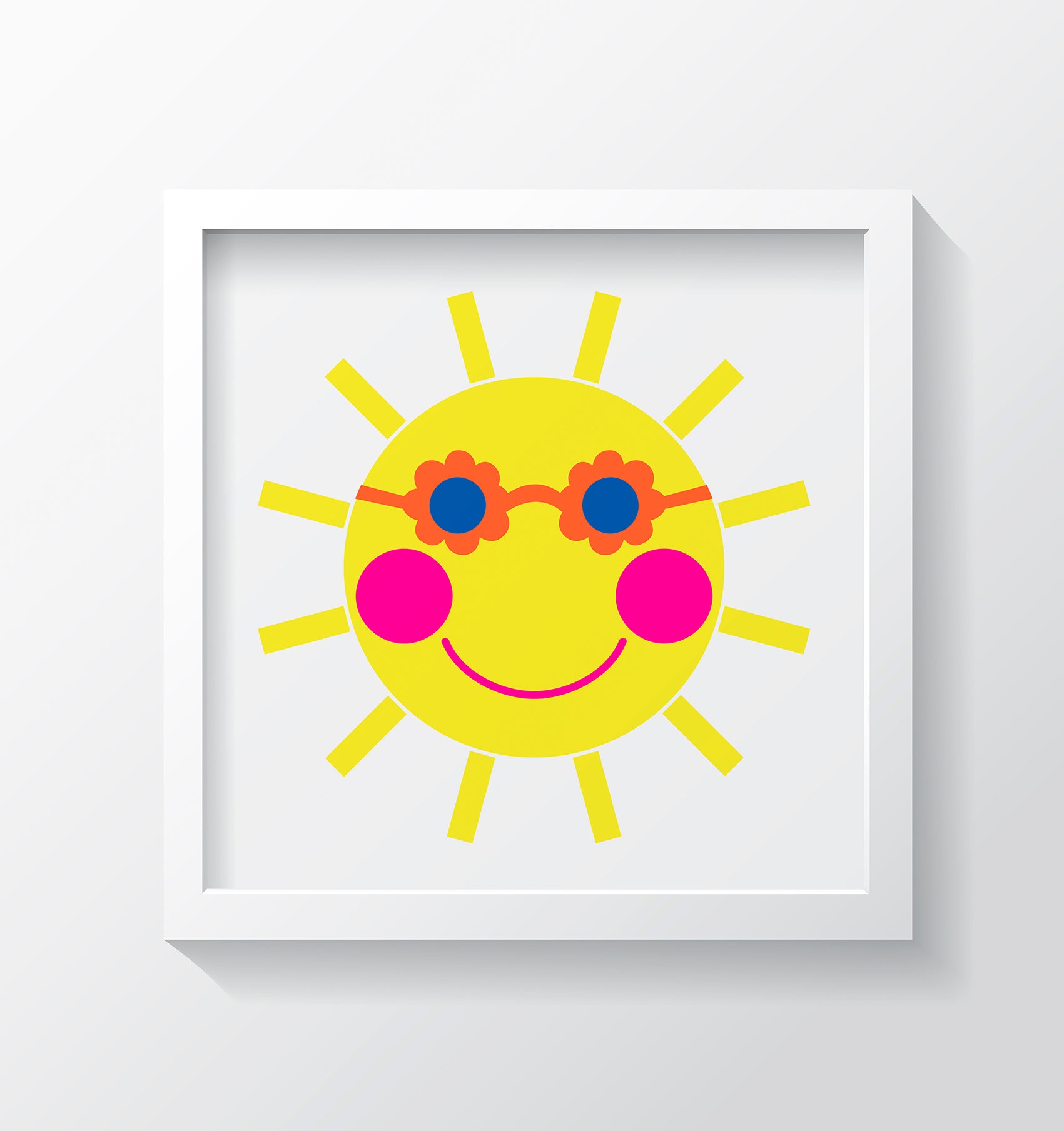 Sunny Art Print - Kids Wall Art Collection-Di Lewis