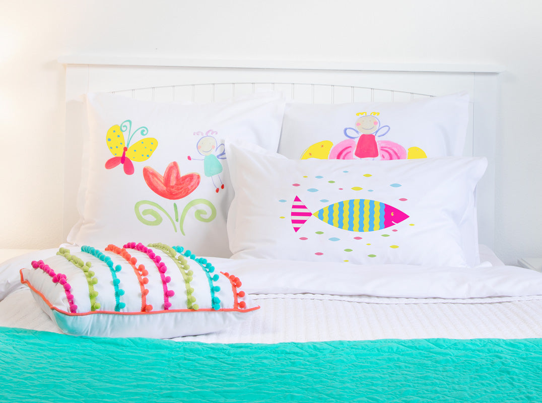 Colorful Fish - Personalized Kids Pillowcase Collection