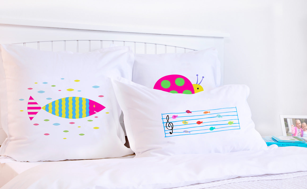 Colorful Fish - Personalized Kids Pillowcase Collection