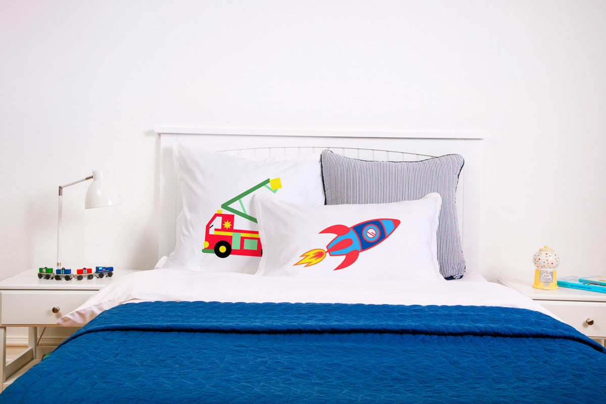 Rocket - Personalized Kids Pillowcase Collection