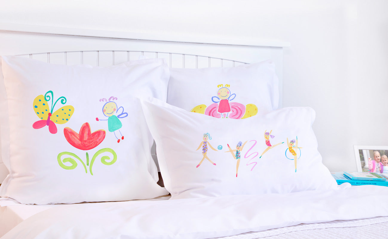 Gymnast Girls - Personalized Kids Pillowcase Collection