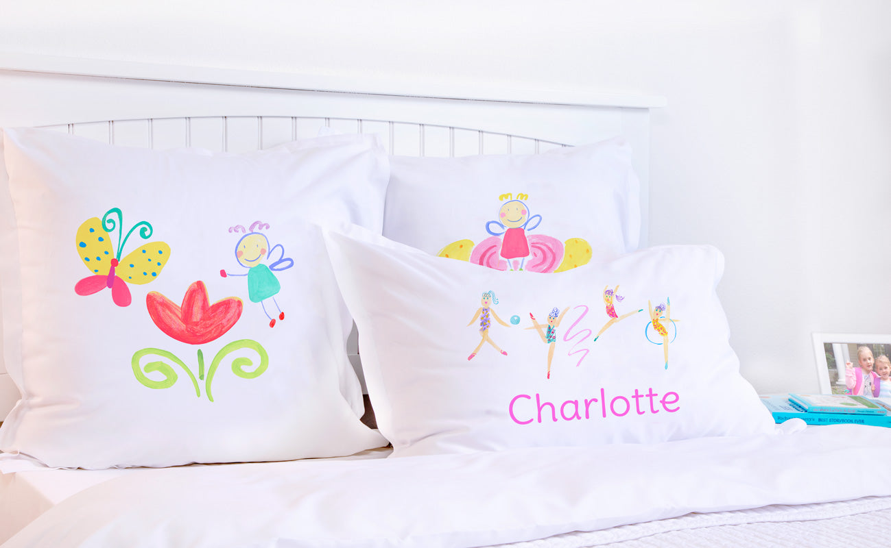 Gymnast Girls - Personalized Kids Pillowcase Collection