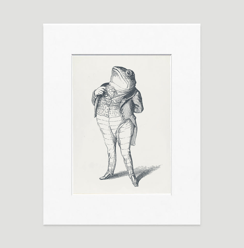 Patriotic Frog Art Print - Animal Illustrations Wall Art Collection The Patriotic Frog Art Print - Animal Illustrations Wall Art Collection-Di Lewis