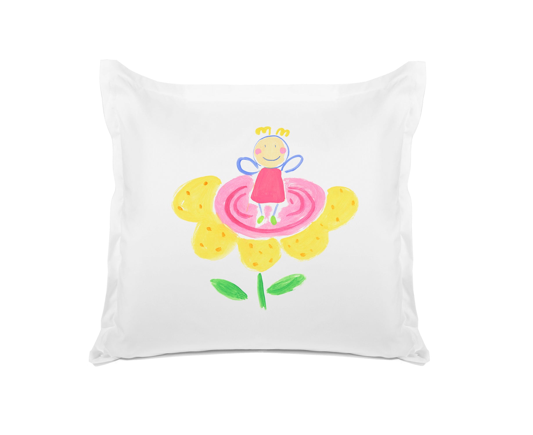 Colorful Flower Fairy - Personalized Kids Pillowcase Collection