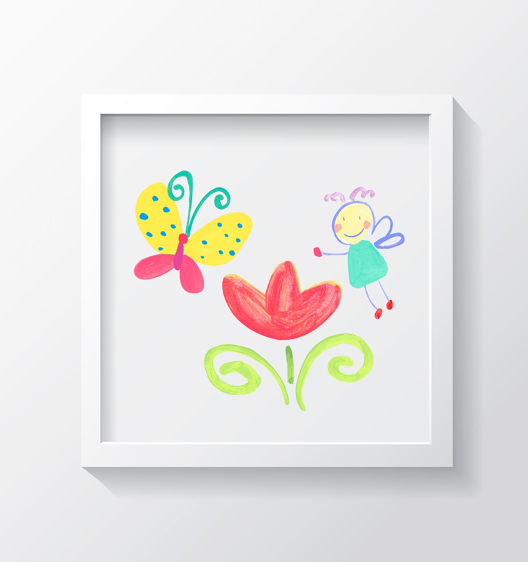The Garden Fairy Art Print - Kids Wall Art Collection-Di Lewis