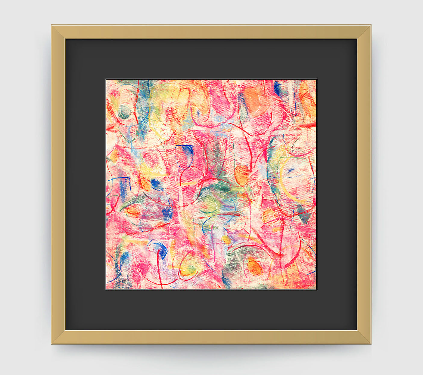 Voila Art Print - Abstract Art Wall Decor Collection-Di Lewis