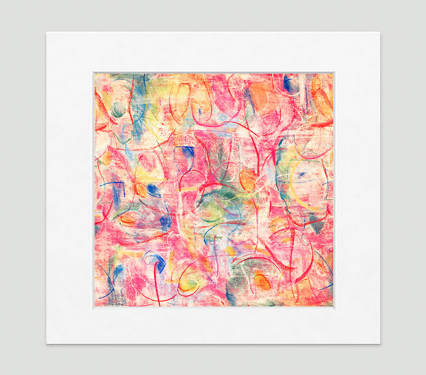 Voila Art Print - Abstract Art Wall Decor Collection-Di Lewis