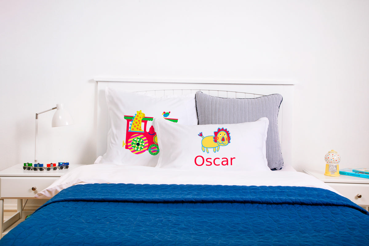 Gold Lion - Personalized Kids Pillowcase Collection