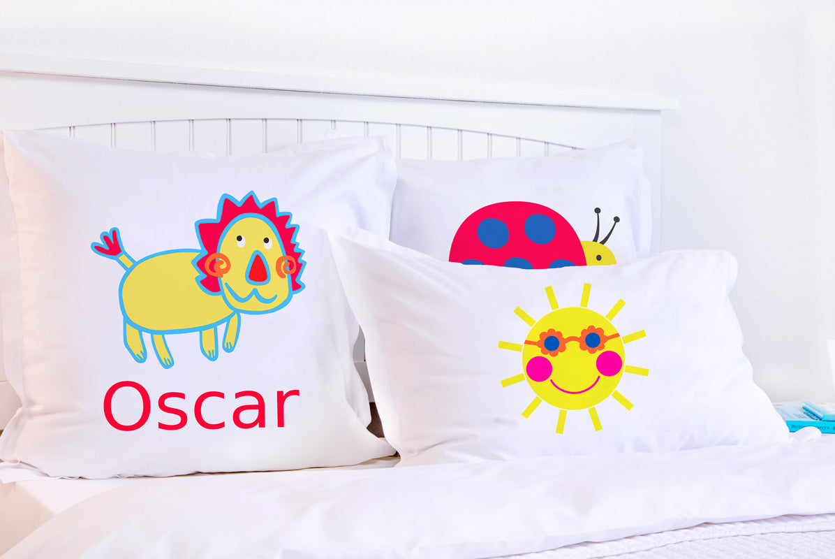 Gold Lion - Personalized Kids Pillowcase Collection