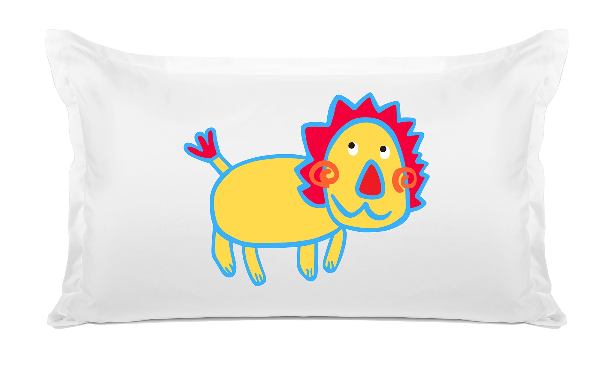 Gold Lion - Personalized Kids Pillowcase Collection