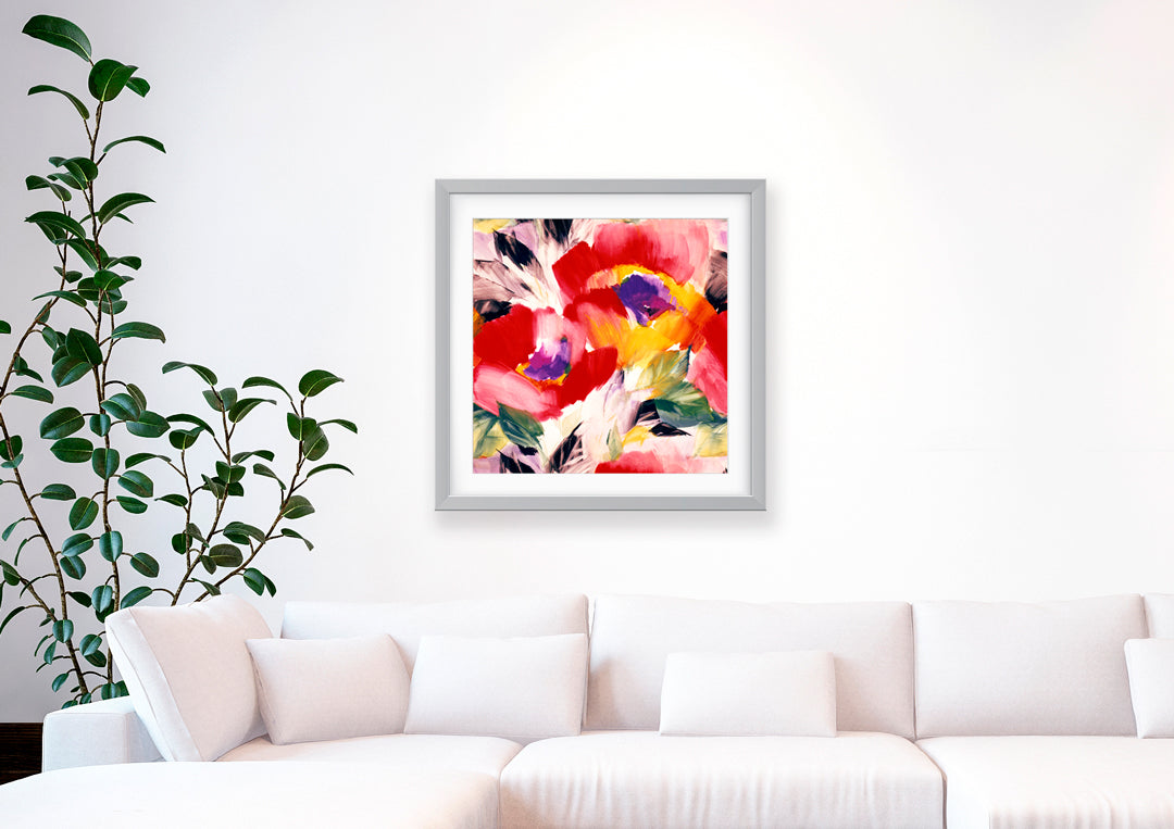 Helena Multi Art Print - Impressionist Art Wall Decor Collection-Di Lewis