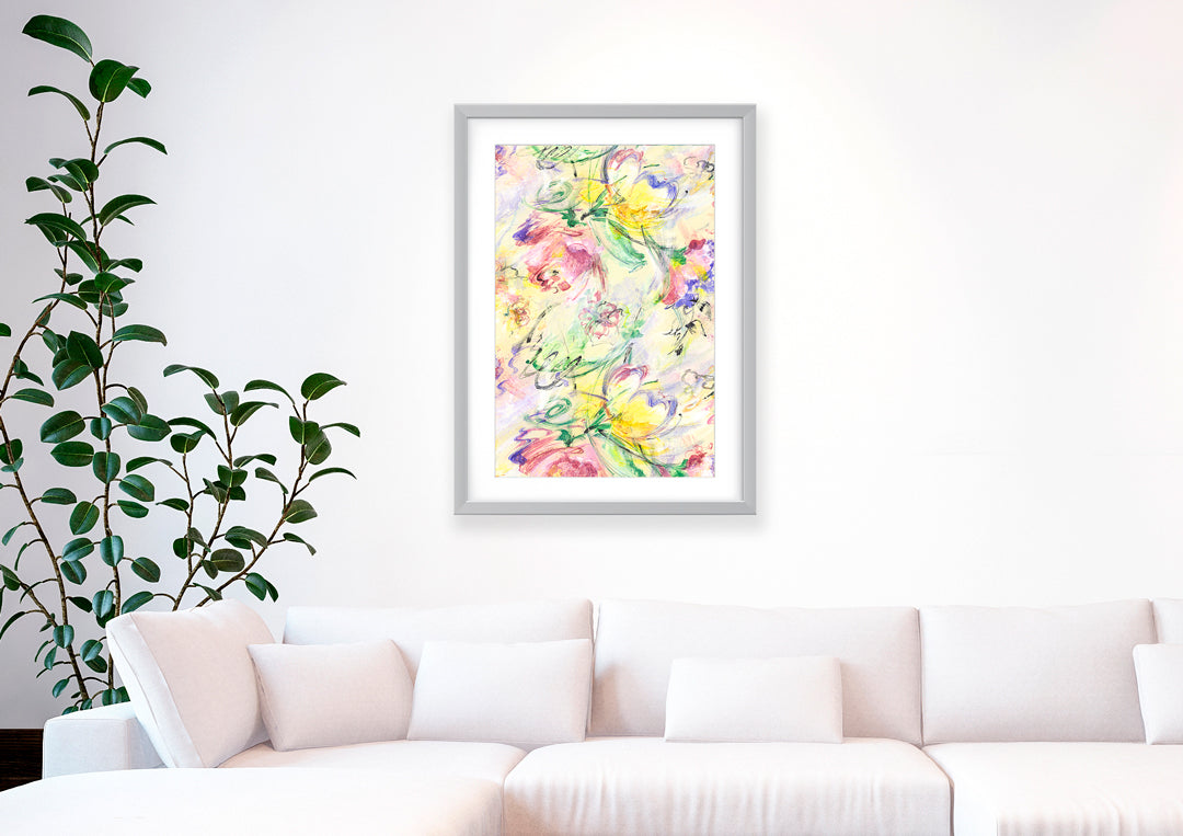 Summer Breeze Art Print - Impressionist Art Wall Decor Collection-Di Lewis