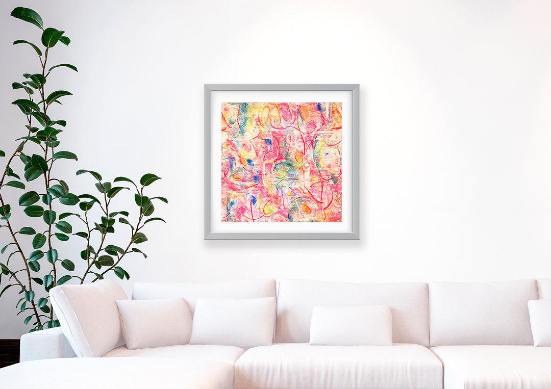 Voila Art Print - Abstract Art Wall Decor Collection-Di Lewis