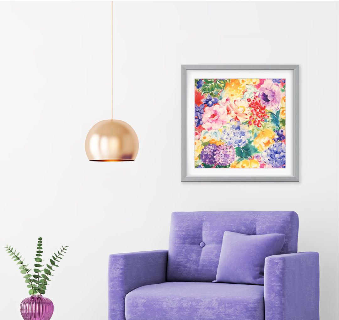 In Full Bloom Art Print - Impressionist Art Wall Decor Collection-Di Lewis